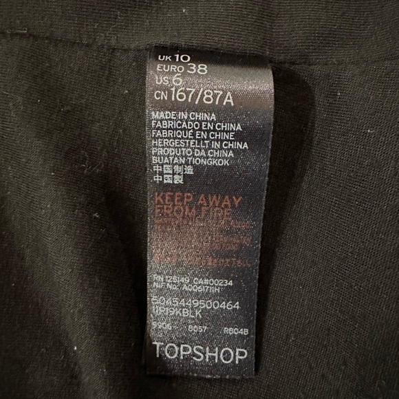 Topshop Moto Faux Leather Jacket - Picture 6 of 7